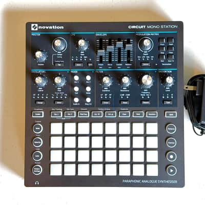 Novation Circuit Mono Station Paraphonic Analog Synthesizer Sequencer Drum Machine