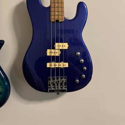 Charvel Pro-Mod San Dimas Bass PJ IV 2024 - Present - Sonic Blue image 1