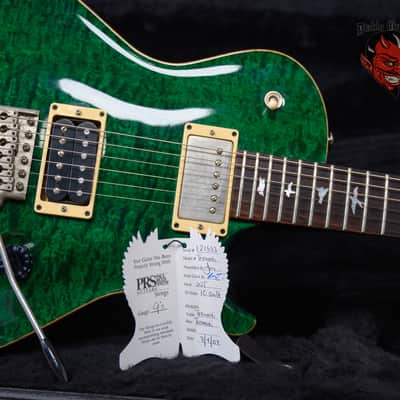 PRS Tremonti Quilted Maple 10 Top Emerald Green 2007 w/OHSC image 11