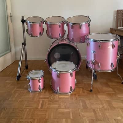 Tama Granstar année 90 - Rhodoïd Cherry rose image 3