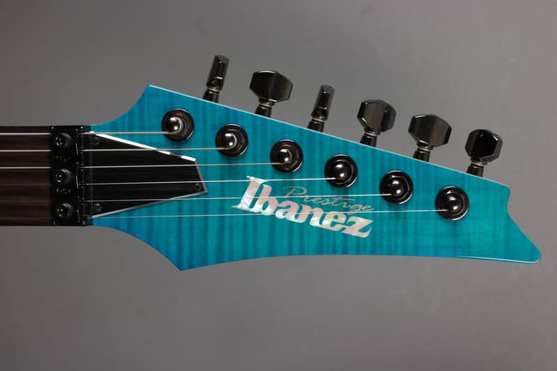 ギター Ibanez RG3770FZ PrestigeTransparentBlue Ibanez Prestige RG3770 FZ-TB, Transparent Blue | Reverb