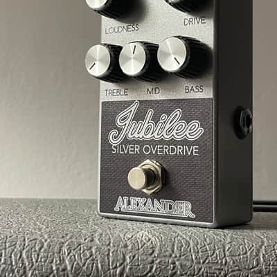 Alexander Jubilee Silver Overdrive Pedal | Reverb