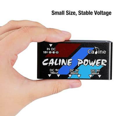 Caline CP-02 Mini Power Supply 18V Caline Power Multiple 6 outputs Pedal Power Supply image 5