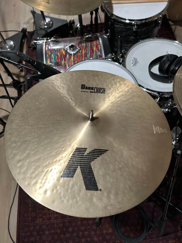 Zildjian 16" K Series Dark Thin Crash Cymbal 1993 - Present - Traditional image 1