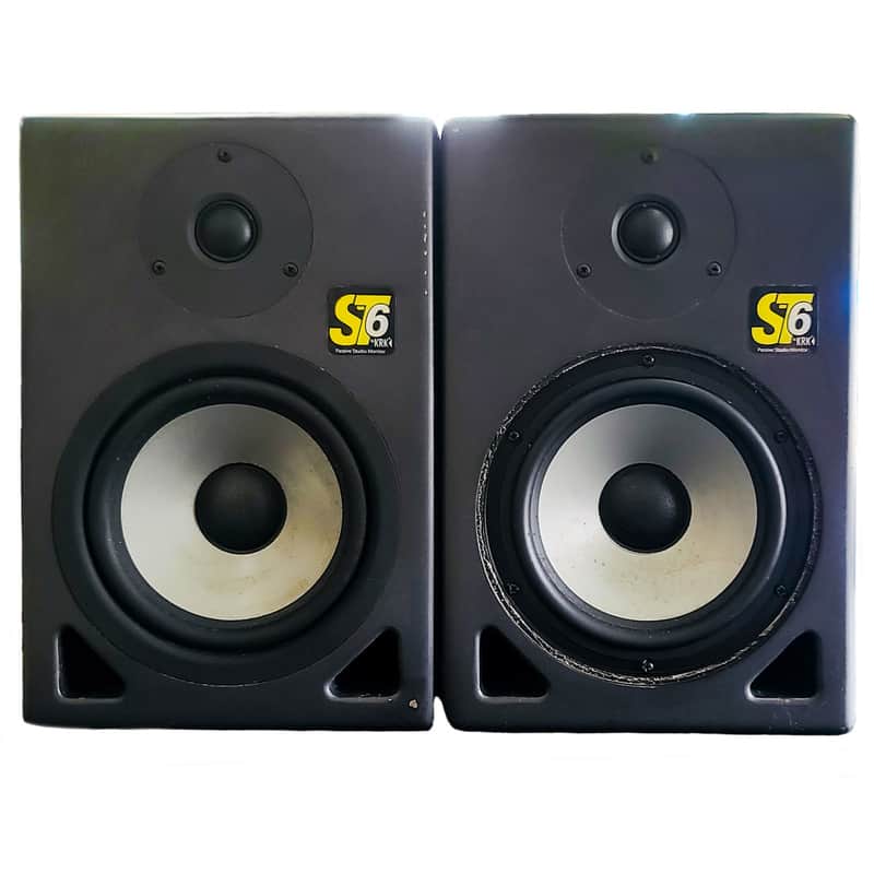 KRK ST6 2-WAY PASSIVE STUDIO MONITOR PAIR image 1
