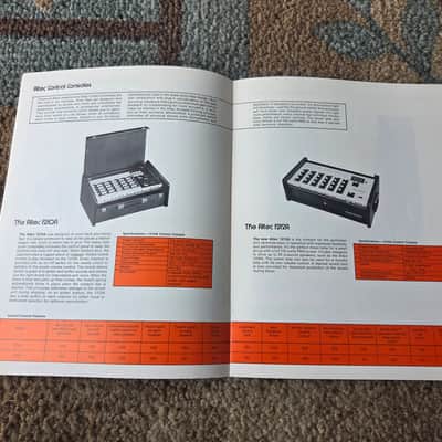 Vintage 1972 Altec Musicial Sound Equipment Catalog! Rare, Original Case Candy, Paperwork! image 4