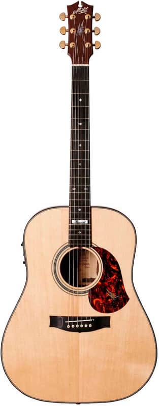 Maton EM100 Messiah Acoustic Electric Guitar w/Case - Natural Gloss