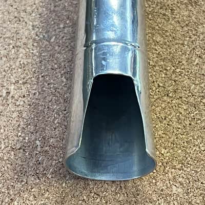 Vintage Selmer ‘404’ metal tenor saxophone ligature and mouthpiece cap set image 13