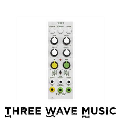 Tiptop Audio ModFX (White) - Chorus, Flanger, and Filter  [Three Wave Music] image 1