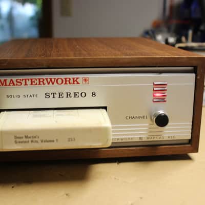 Restored Masterwork M-8003 8 track player image 4
