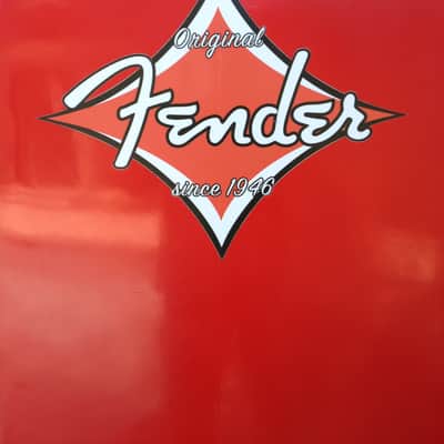 Fender Surfboard Instrument Display Stand 2005 Red/White image 4