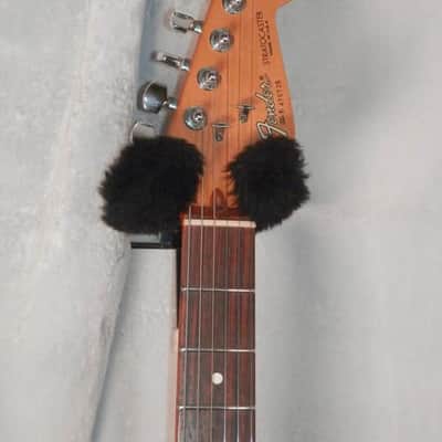 Fender American Standard Stratocaster Vintage White / Butterscotch electric guitar with case vintage 1984-88 AS-IS image 8