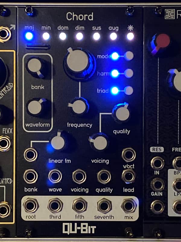 Qu-Bit Electronix Chord v2 2019 - Present - Black image 1