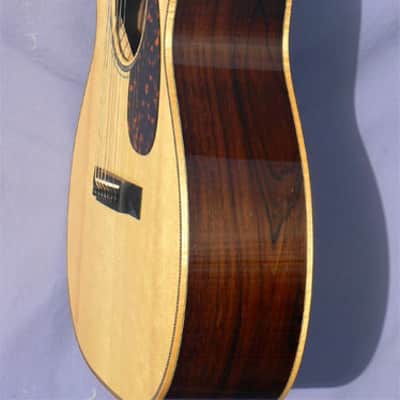 2005 Larrivee S0-60 Brazilian: Long Prewar 12 fret 000 Body, Adirondack Top, Long Scale, Wide Nut, Spectacular Brazilian Tonewood image 8