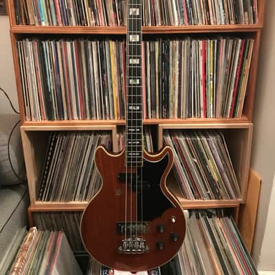 Ibanez 2615B Artist Series Double Cutaway 4-String Bass Natural Mahogany