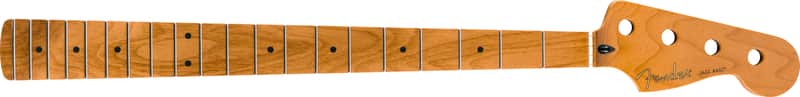 Fender Roasted Maple Jazz Bass Neck 20 Medium Jumbo Frets 9.5" Maple C Shape