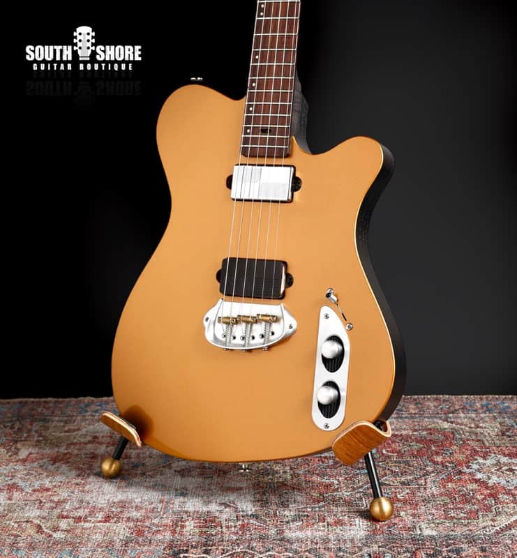 Tao Guitars T-Bucket "J.P.S" - Gold / Black w/ Bucket Bridge. NEW, (Authorized Dealer) image 1