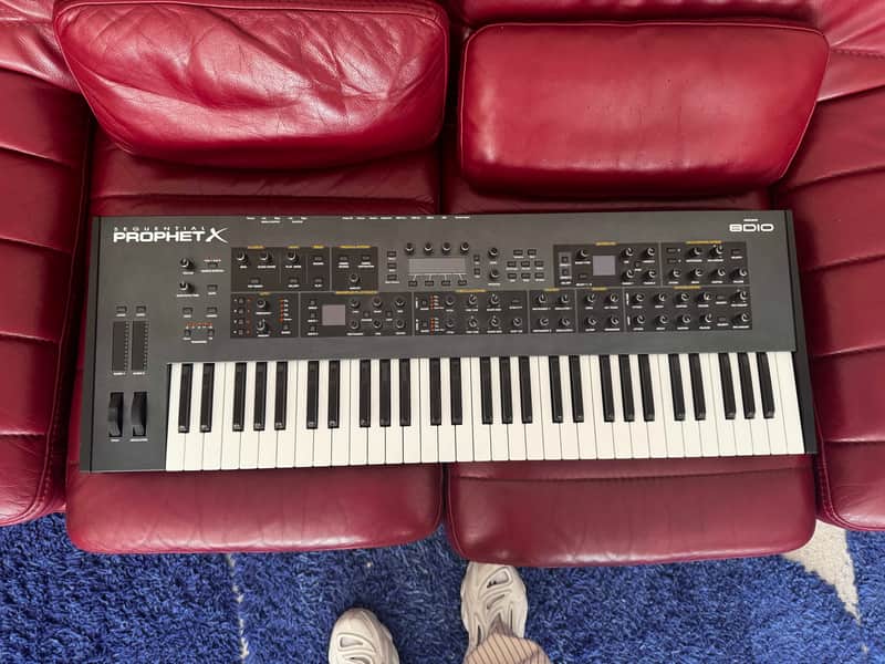 Sequential Prophet X 61-Key 16-Voice Polyphonic Synthesizer 2018 - Present - Black image 1