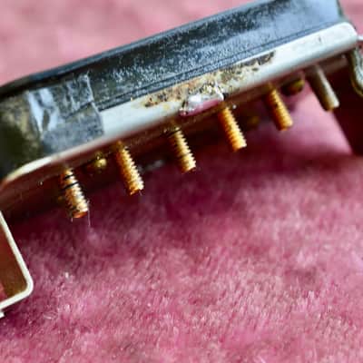 Vintage 1960 Gibson Double Black Patent Number PAF 8.04k Pickup Les Paul Standard Burst Humbucker image 15