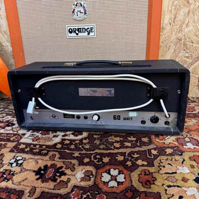 Vintage 1974 Laney Klipp 60w L60 PA British Valve Guitar Amplifier Head *1970s* image 8