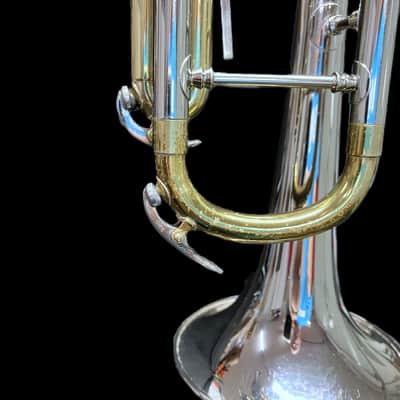 CG CONN CONN CONNSTELLATION 28 A CORNET - SILVER - BRASS image 9