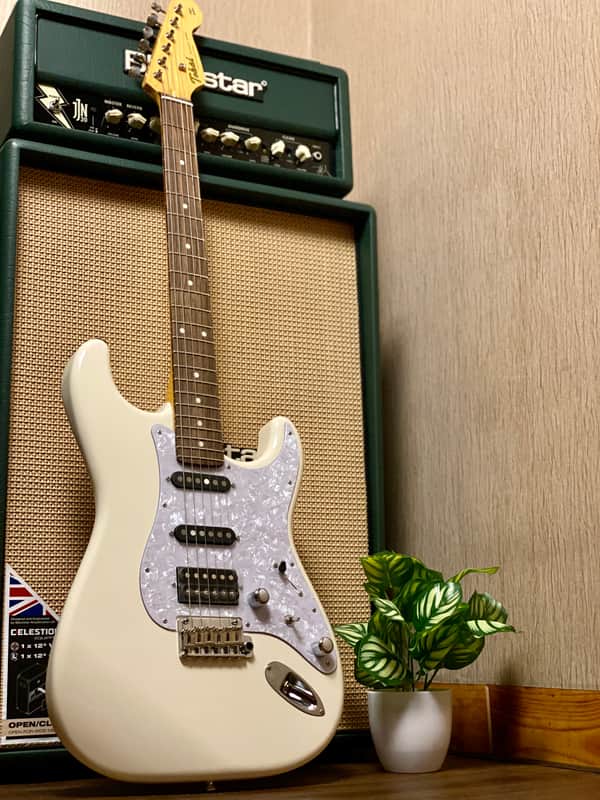 Tokai AST-114SH VWH/R Modern Goldstar Sound in Vintage White with Rosewood Fingerboard image 1