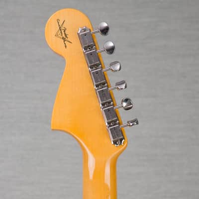 Fender Custom Shop '62 Jaguar Closet Classic Electric Guitar - Aged Burgundy Mist Metallic - #CZ564176 image 7