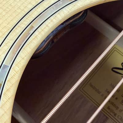 Eastman AC422CE-LTD-KOA Limited Edition Acoustic Electric w/ Hard Case & Free Pro Setup image 21