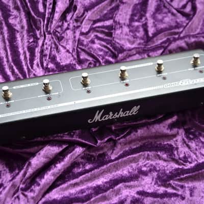 Marshall Valvestate 2000 Footswitch * 6 button AVT Stage Foot Controller * with original long cable * very rare / hard to find image 2