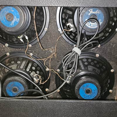 Fender Super Reverb 2-Channel 40-Watt 4x10" Guitar Combo 1963 - 1967 - Black Panel image 7