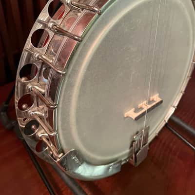 Stromberg Marimba Brazilian Rosewood Five Resonator Banjo Conversion w/ Original Tenor Neck Circa 1925 image 9