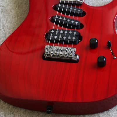 NEW Robin Medley Pro IV 2025 Super Strat - Trans Red - PLEK'd! image 7