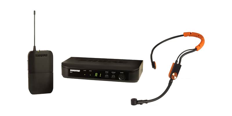Shure BLX14/SM31-H9 Wireless Mic System with SM31FH Fitness Headset, H9 Band image 1
