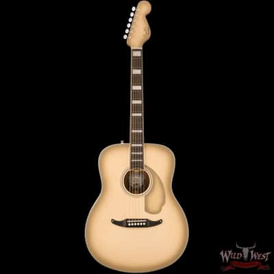 Fender Limited Edition California Vintage Palomino Antigua Finish Electric Acoustic with Hardshell Case image 3