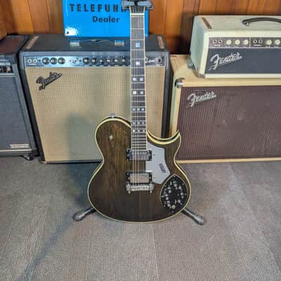 Gretsch 7681 Super Axe Electric Guitar w/Gig Bag - Ebony Stain (1979) image 1
