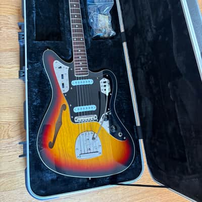 Fender FSR Thinline Jaguar 2012 - Sunburst image 1