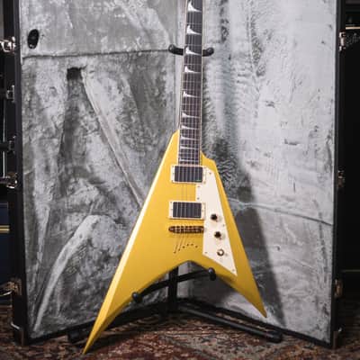 ESP LTD KH-V Kirk Hammett Signature Electric Guitar - Metallic Gold with Hardshell Case image 14