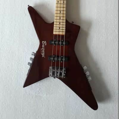 Neck Thru 4 String Short Scale Bass / 6 String Lead 2 Side Busuyi Guitar 2019 image 2
