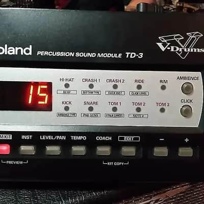 ROLAND TD-3 Electronic Drum Module - MODULE ONLY - No Power Supply - Works! image 1