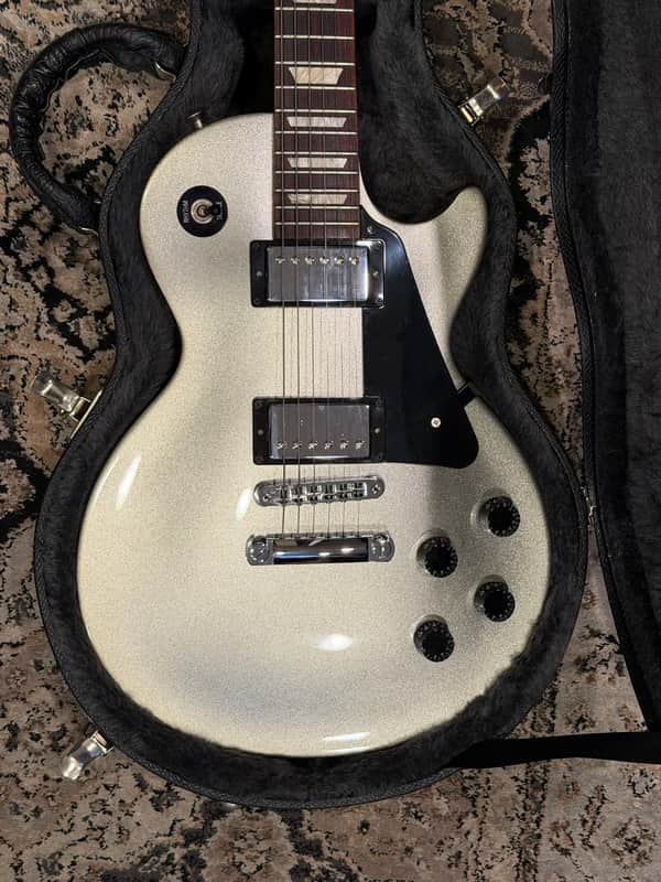 Gibson Les Paul Studio 2016 Silver Pearl | Reverb