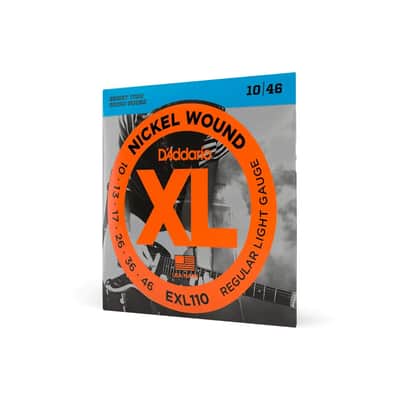 D'Addario EXL110 Regular Light 10-46 Electric Guitar Strings image 1