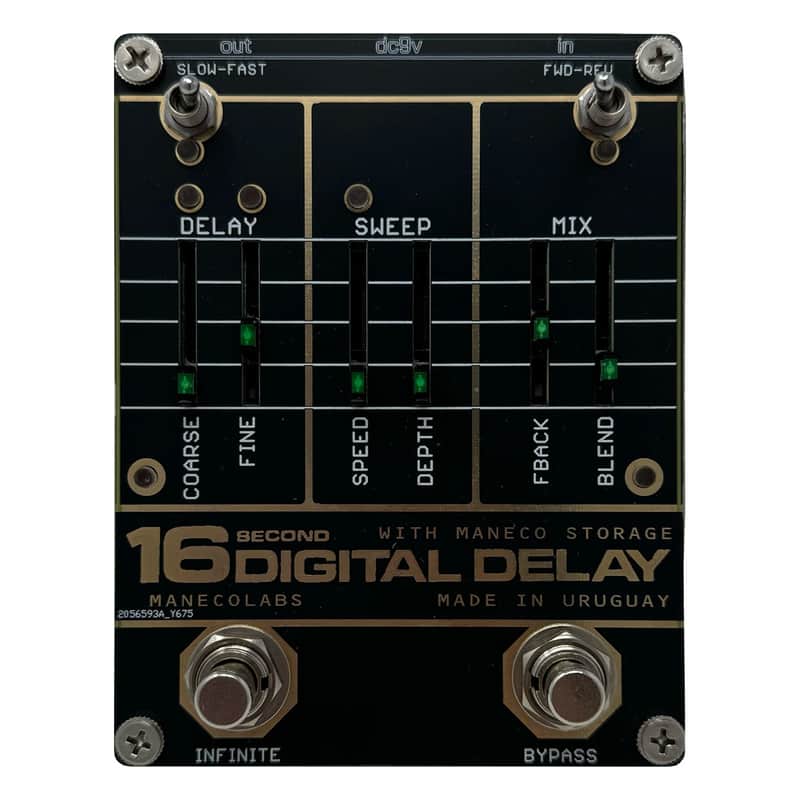 Maneco 16 Seconds Digital Delay Compact Pedal image 1