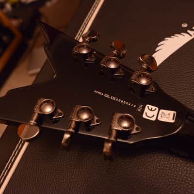 Dean Dimebag Darrell Pantera Dime Razorback Explosion Flame Graphic Signature Guitar image 13