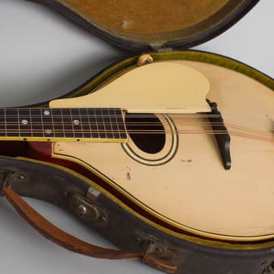 Gibson  Model A-3 Carved Top Mandolin (1919), ser. #52947, original black hard shell case. image 13