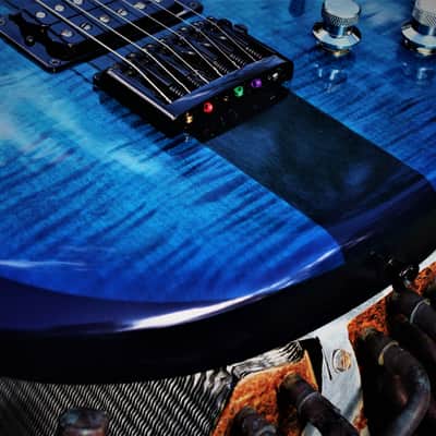 C. P. Thornton Custom Original 1990 Blue Rare Boutique Hand Made Beautiful image 8