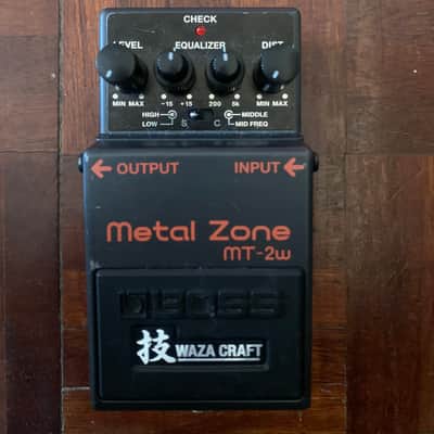 Boss Waza Craft Metal Zone MT-2w image 1
