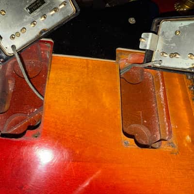1973 Gibson Les Paul Custom Cherry Sunburst Vintage LP w Original Case Patent Sticker Humbuckers image 19