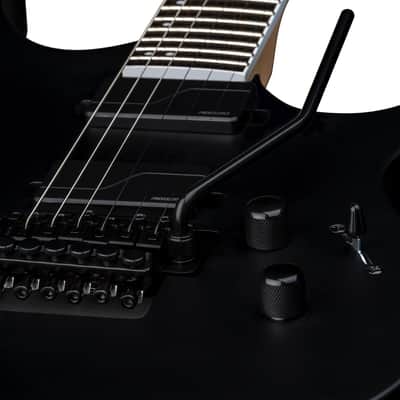 DEAN Exile Select Floyd Fluence electric GUITAR new Black Satin w/ Hard Shell Case image 5