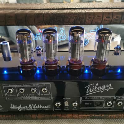 Hughes & Kettner Trilogy 4-Channel 100-Watt Guitar Amp Head 2006 - 2012 - Black image 10