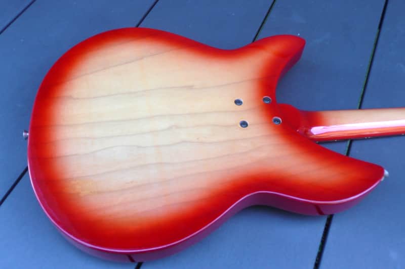 Session Rocker Ric 330 Copy Fireglow Guitar MIJ | Reverb